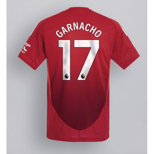 Dres Manchester United Alejandro Garnacho #17 Domaci 2024-25 Kratak Rukav